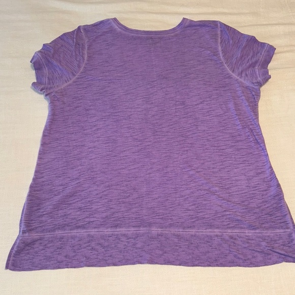 π Lane Bryant V-Neck Tee β Purple, Size 18/20 - Picture 6 of 6